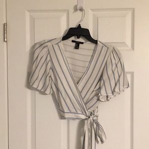 Striped Crop Top